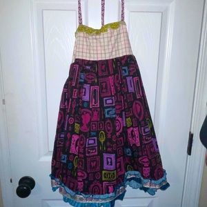 Halloween Matilda Jane Platinum Dress/Tunic Size 10